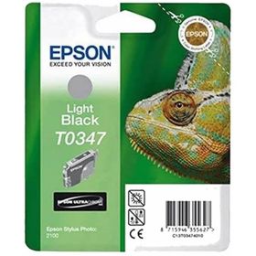 Epson T0347 Açık Siyah Kartuş