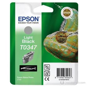 Epson T0347-C13T03474020 Açık Siyah Kartuş