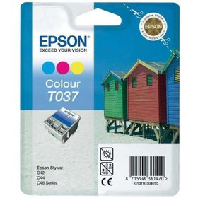 Epson T037 C13T03704020 Orijinal Renkli Kartuş