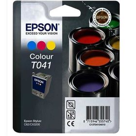 Epson T041-C13T04104020 Renkli Kartuş