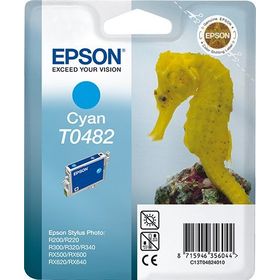 Epson T0482 Mavi Ink 18.2 ml Kartuş