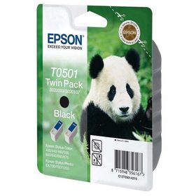 Epson T0501-C13T05014220 Siyah 2'li Kartuş Paketi