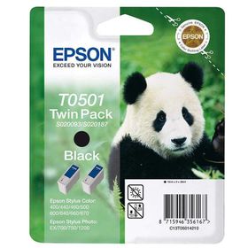 Epson T0501-C13T05014220 Siyah 2'li Kartuş Paketi