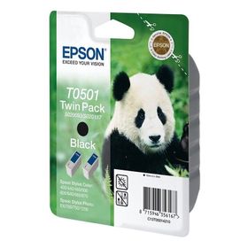 Epson T0501-C13T05014220 Siyah 2'li Kartuş Paketi