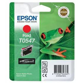 Epson T0547 C13T05474020 R800-R1800 Red Orjinal Kartuş