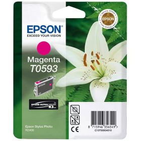 Epson T0593 C13T05934020 Kırmızı Orijinal Kartuş