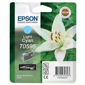 Epson T0595 C13T05954020 Açık Mavi Orijinal Kartuş