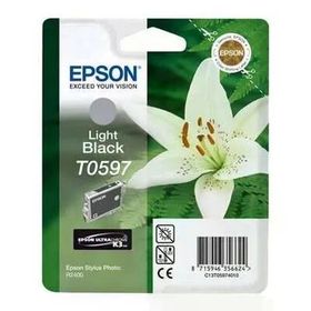 Epson T0597 C13T05974020 Açık Siyah Orijinal Kartuş