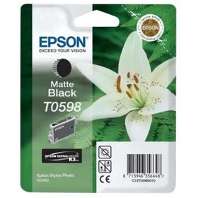Epson T0598 C13T05984020 Mat Siyah Orijinal Kartuş
