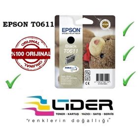 Epson T0611-C13T06114020 Siyah Kartuş