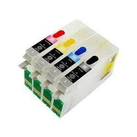 Epson T0731-t0734 Perfection D120 C110 C120 Uyumlu Kolay Dolan Kartuşlar Dolu