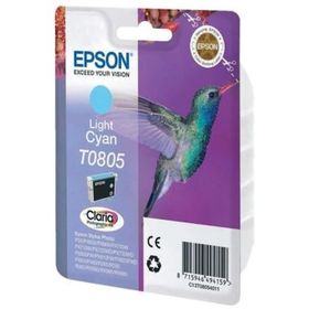 Epson T0805 Açık Mavi Orjinal Kartuş