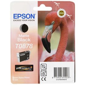 Epson T0878-C13T08784020 Mat Siyah Kartuş