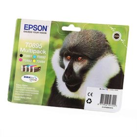 Epson T0895 4'lü Set Bx300 / Sx100 / Sx205 Kartuş