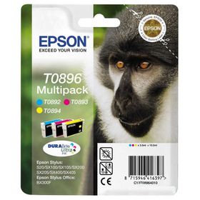Epson T0896-C13T08964020 Renkli Kartuş