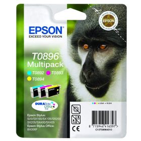 Epson T0896-C13T08964020 Renkli Kartuş