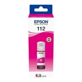 Epson T112-C13T06C34A Kırmızı Orijinal Mürekkep
