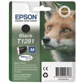 Epson T1281 C13T12814020 Siyah Orijinal Kartuş