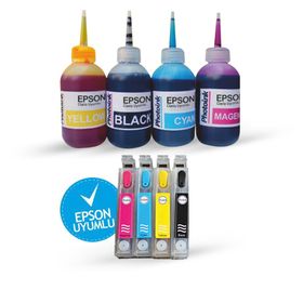 Epson T1281xl T1282xl T1283 T1284 4'lü Takım Kartuş