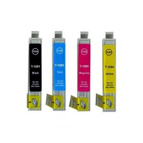 Epson T1291 T1291 1292 1293 1294 4 Renk Muadil Kartuş Takımı