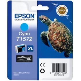 Epson T1572 C13T15724010 Mavi Orijinal Kartuş