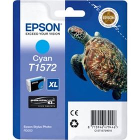 Epson T1572 C13T15724010 Mavi Orijinal Kartuş