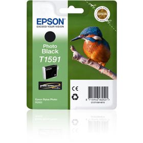 Epson T1591-C13T15914010 Siyah Foto Kartuş