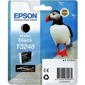 Epson T3248-C13T32484010 Mat Siyah Kartuş