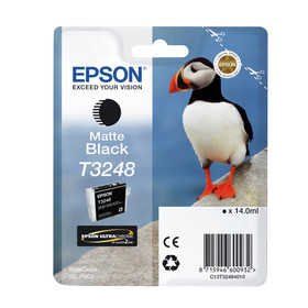 Epson T3248-C13T32484010 Mat Siyah Kartuş