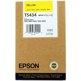 Epson T5434 C13T543400 Orjinal Sarı Kartuş