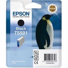 Epson T5591-C13T55914020 Siyah Kartuş