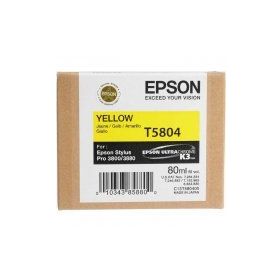 Epson T5804-C13T580400 Sarı Kartuş