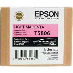 Epson T5806-C13T580600 Açık Kırmızı Orijinal Kartuş