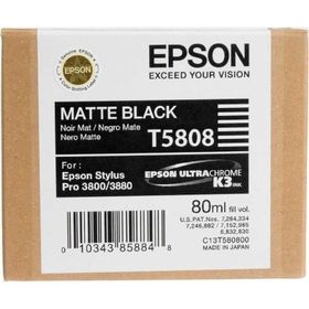 Epson T5808-C13T580800 Mat Siyah Kartuş