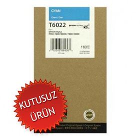 Epson T6022 C13T602200 Orjinal Mavi Kartuş
