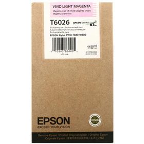 Epson T6026 C13T602600 Orjinal Açık Kırmızı Kartuş