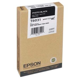 Epson T6031-C13T603100 Siyah Foto Kartuş