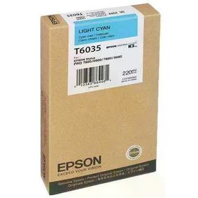 Epson T6035-C13T603500 Açık Mavi Orijinal Kartuş