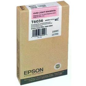 Epson T6036-C13T603600 Açık Kırmızı Orijinal Kartuş