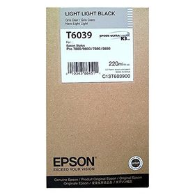 Epson T6039-C13T603900 Açık Siyah Kartuş