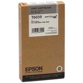 Epson T6039-C13T603900 Açık Siyah Kartuş
