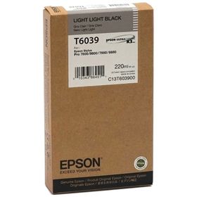 Epson T6039-C13T603900 Açık Siyah Kartuş