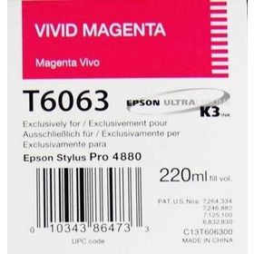 Epson T6063-C13T606300 Kırmızı Kartuş
