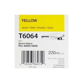 Epson T6064-C13T606400 Sarı Kartuş