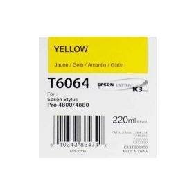Epson T6064-C13T606400 Sarı Kartuş