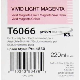 Epson T6066-C13T606600 Açık Kırmızı Kartuş