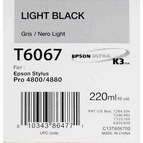 Epson T6067-C13T606700 Açık Siyah Kartuş