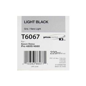 Epson T6067-C13T606700 Açık Siyah Kartuş