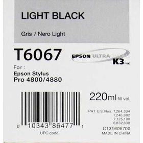 Epson T6067-C13T606700 Açık Siyah Kartuş