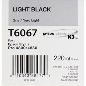 Epson T6067-C13T606700 Açık Siyah Kartuş